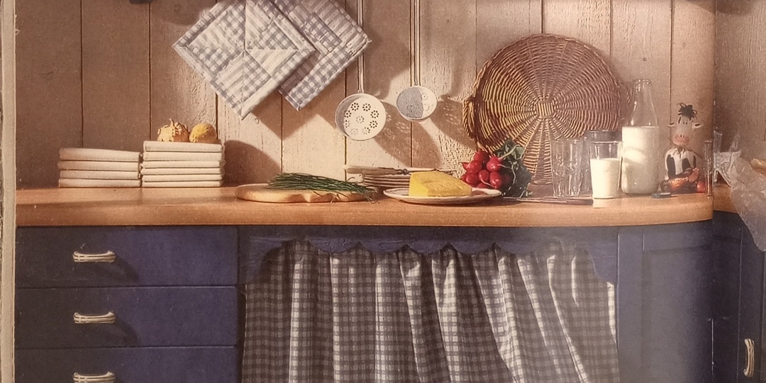 Уют в деревенском стиле 1993г. Журнал "Burda Moden".