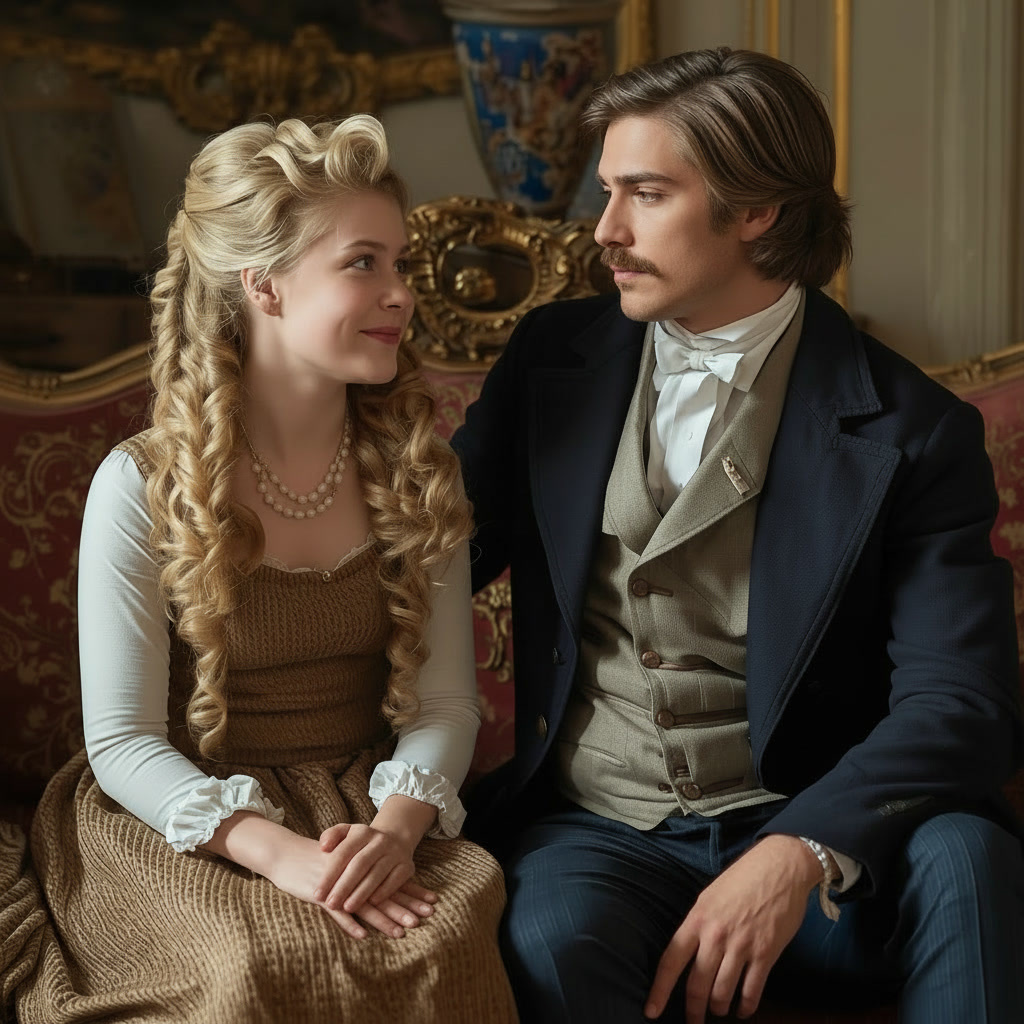 Наследница чужой жизни. Фэнтези. Попаданцы. Иллюстрация ИИ по идее Татьяны Лисицыной