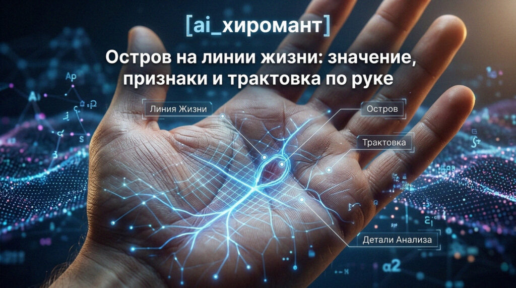    Открытие значений острова на линии жизни руки admin