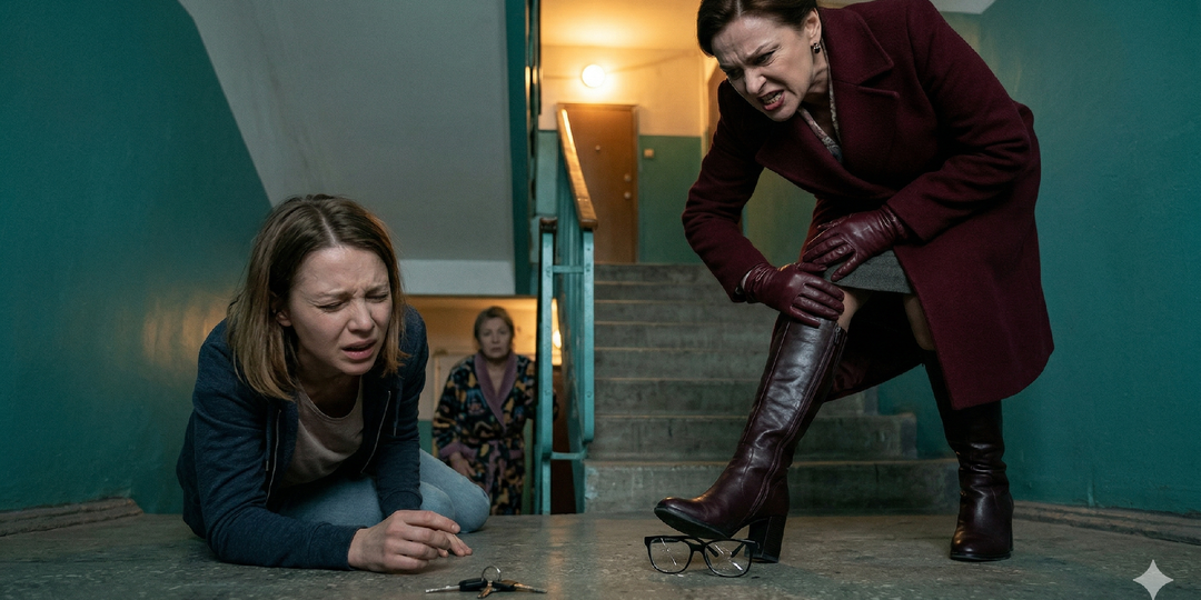 Свекровь при соседях растоптала мои очки: «Слепая курица!» Через сутки её выгнали с престижной работы