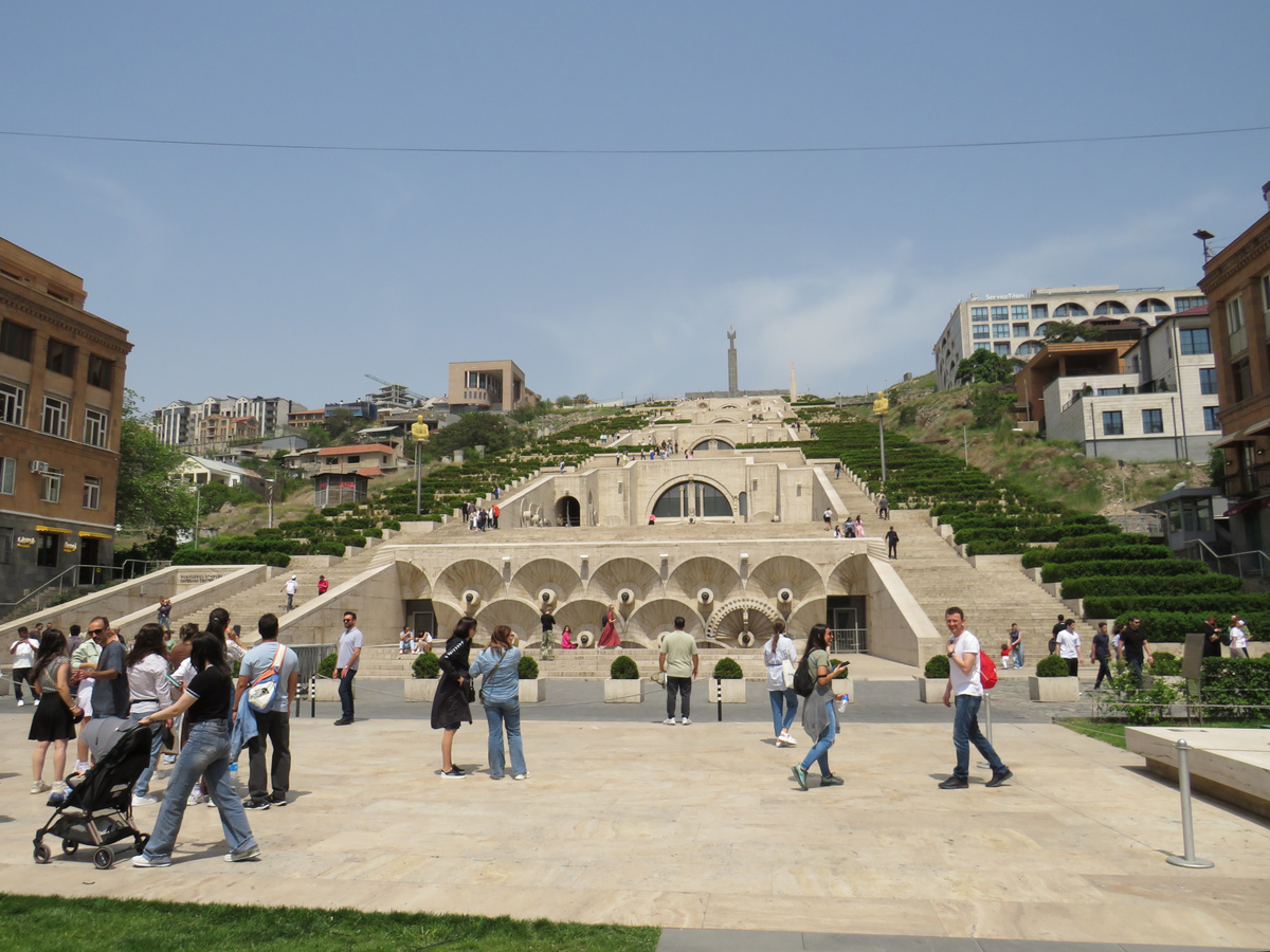 Каскад в Ереване