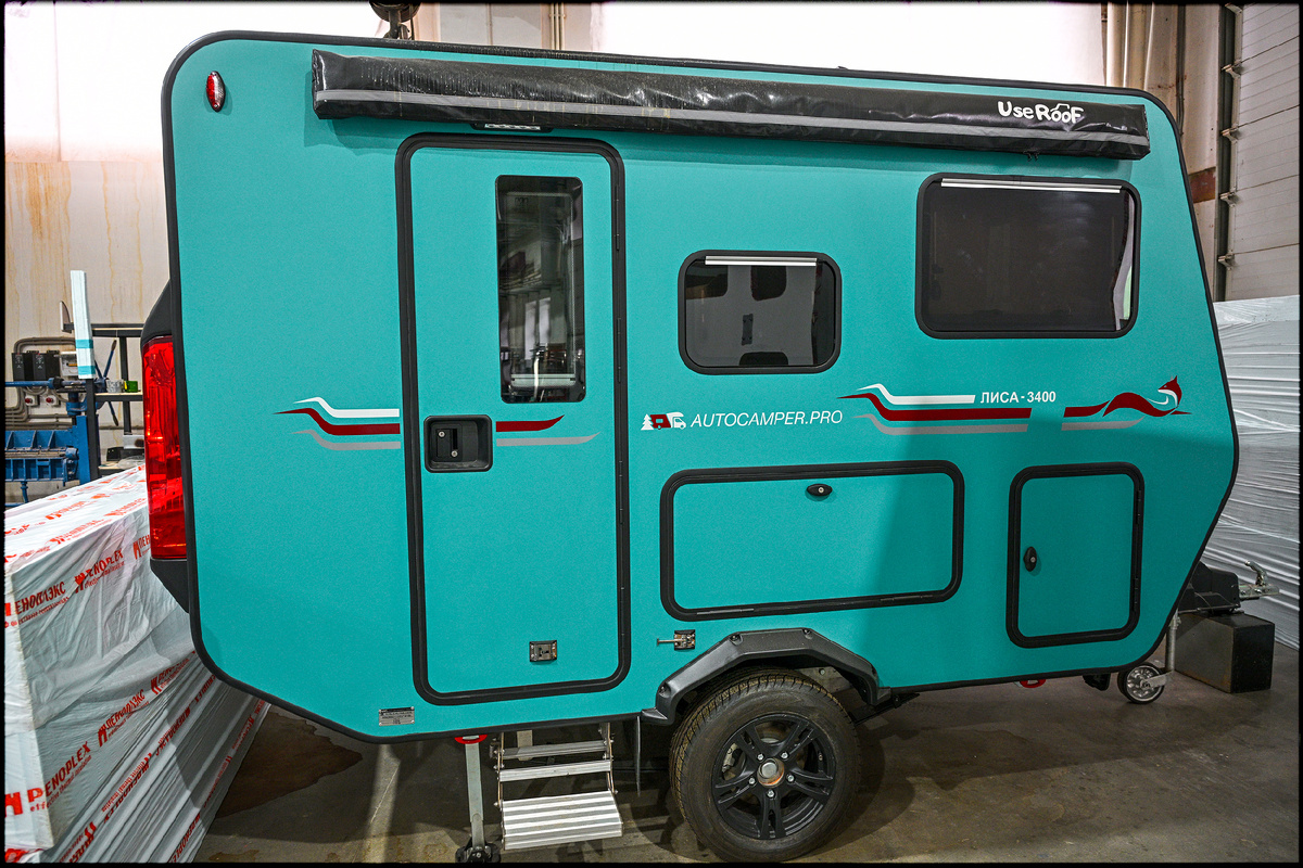 Полноразмерный прицеп-дом ЛИСА от Автокемпер Пром.