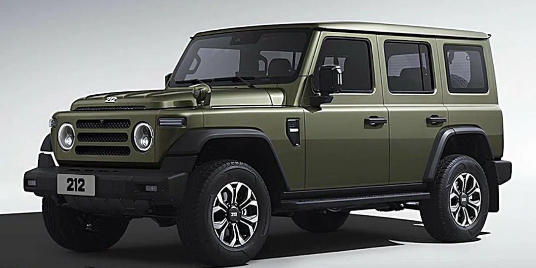 Замена УАЗам: в России планируют начать продажи китайского рамного внедорожника BAW 212 Т01