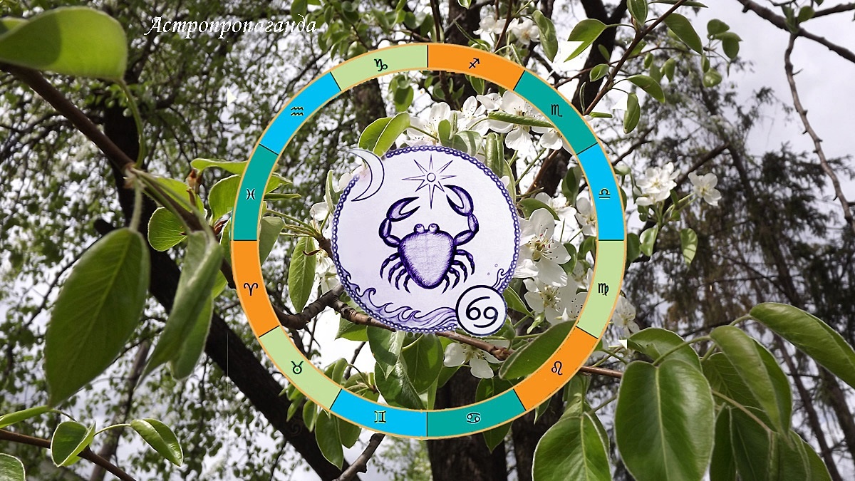 Гороскоп для Раков с 30 марта по 3 мая 2026. 