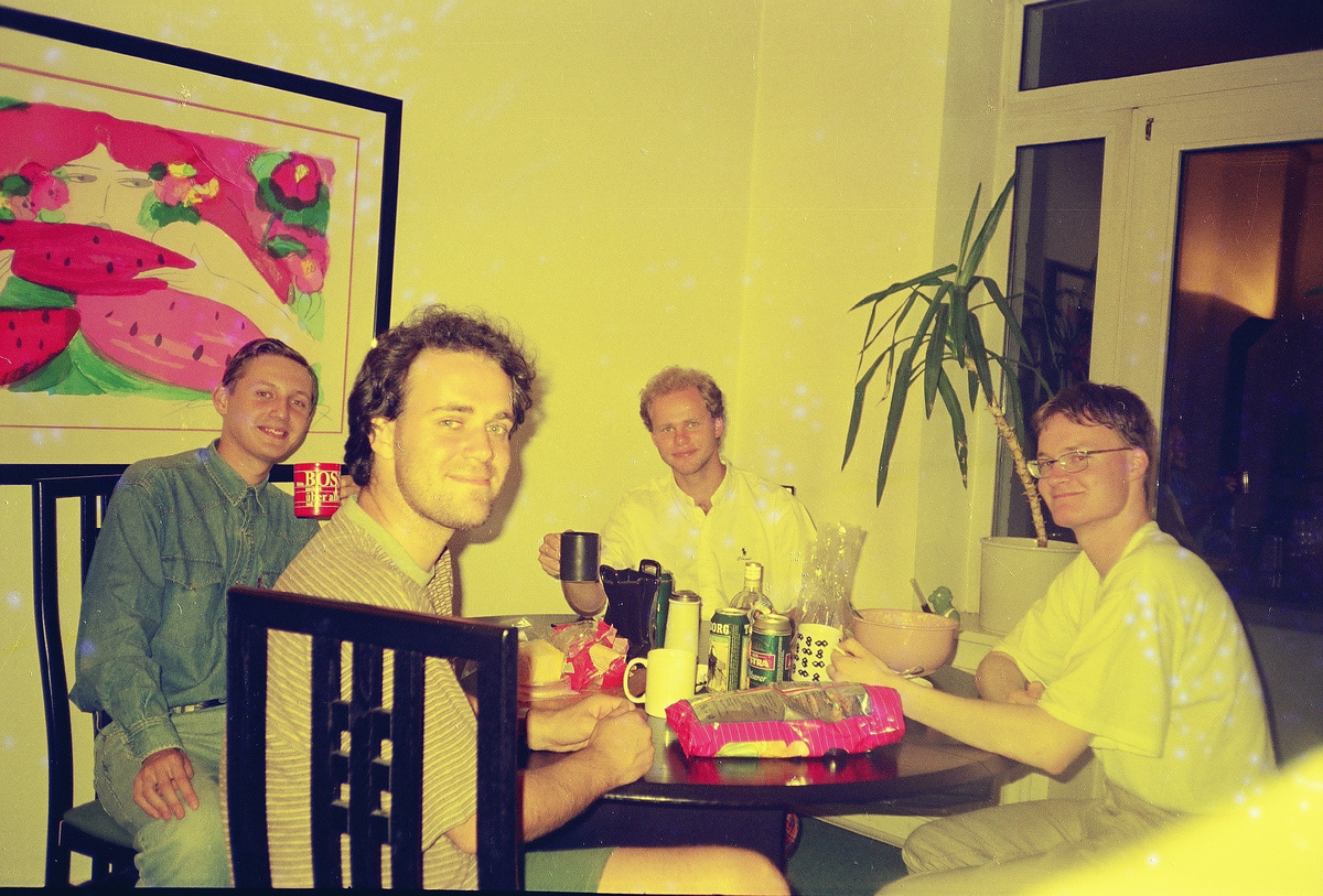 Слева направо: русский Дима, бельгиец Геерт, два немца Штефана (фото автора)