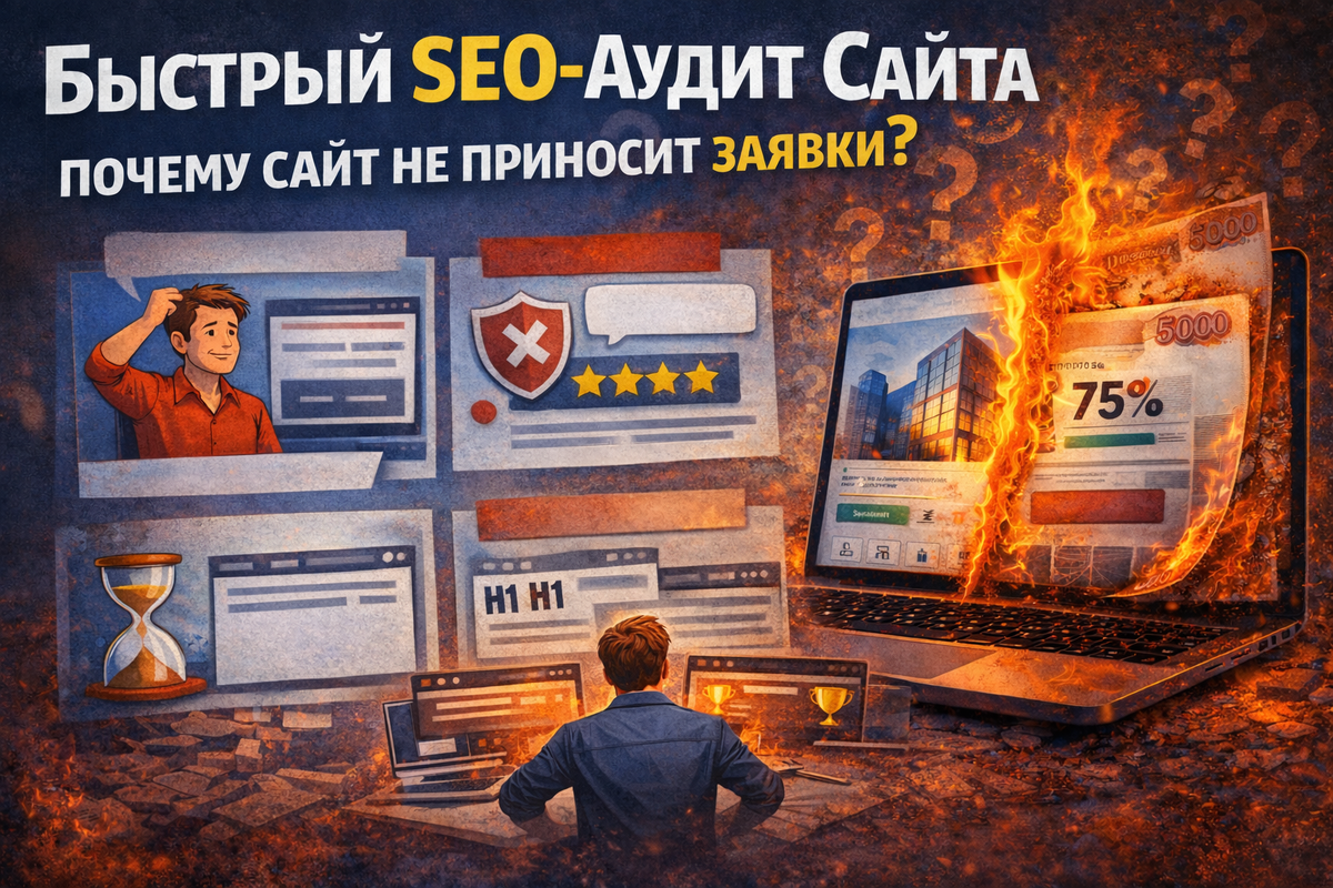SEO аудит или почему сайт не приносит заявки