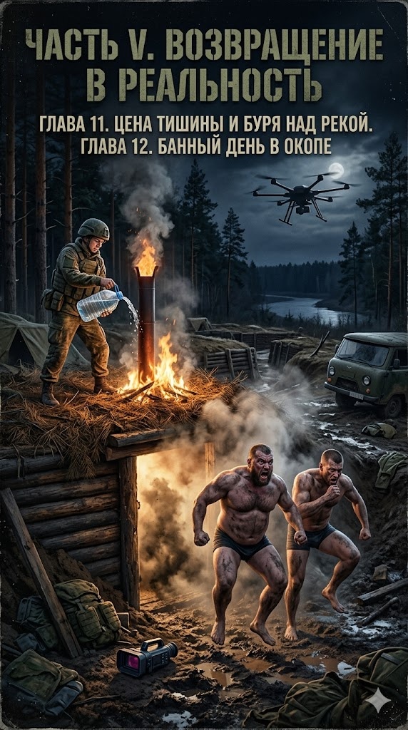 Сгенерировано ИИ для книги-сериала «Записки мобилизованного «