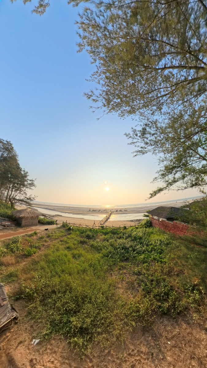 Вид из кафе Dunas