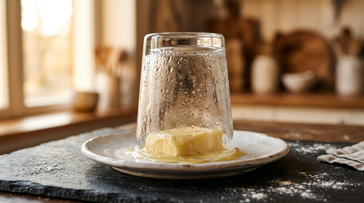 Сливочное масло из холодильника — камень. Один трюк — и через 2 минуты оно мягкое