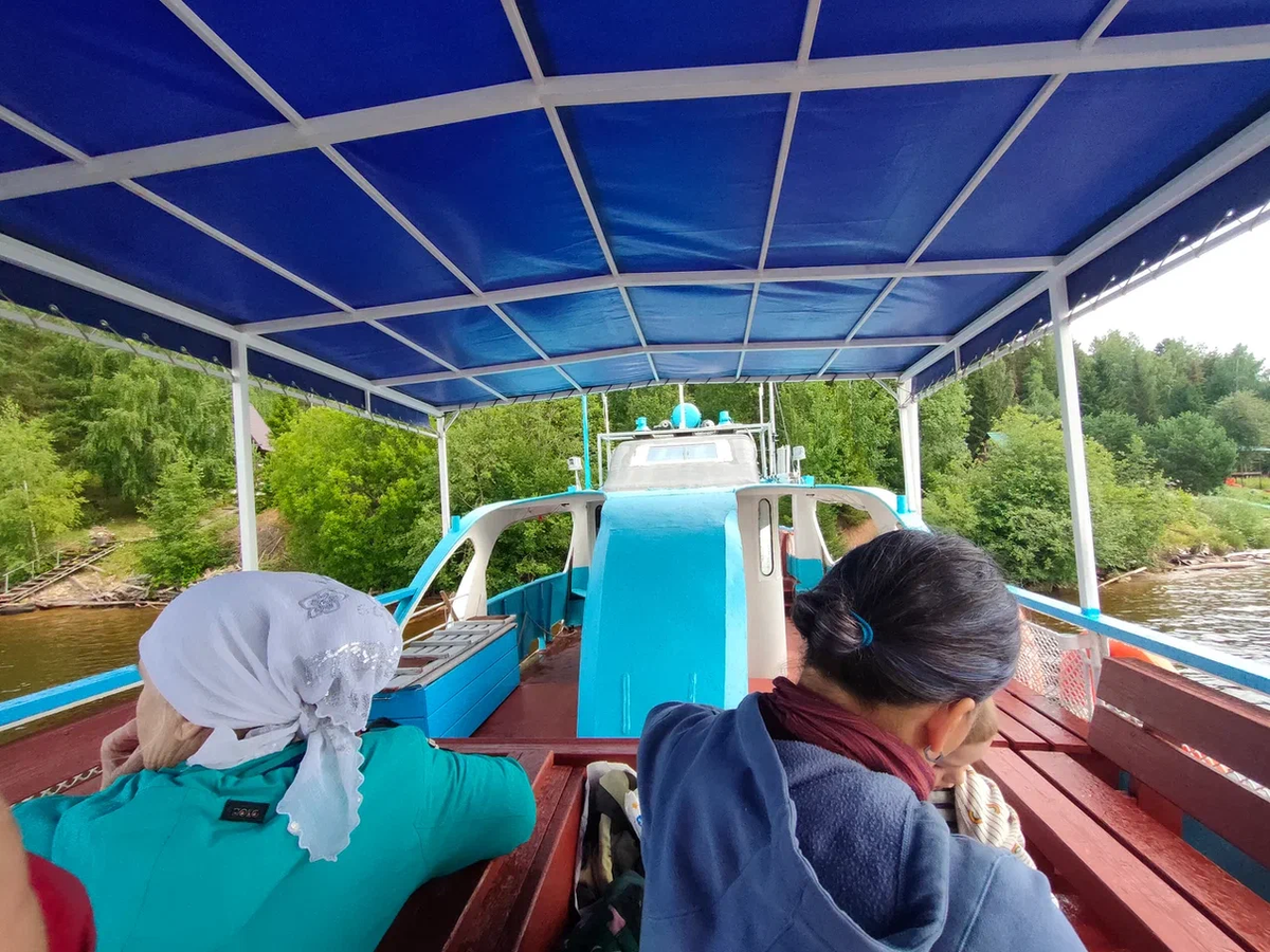 На палубе судна этого типа. 2024 год, река Чусовая