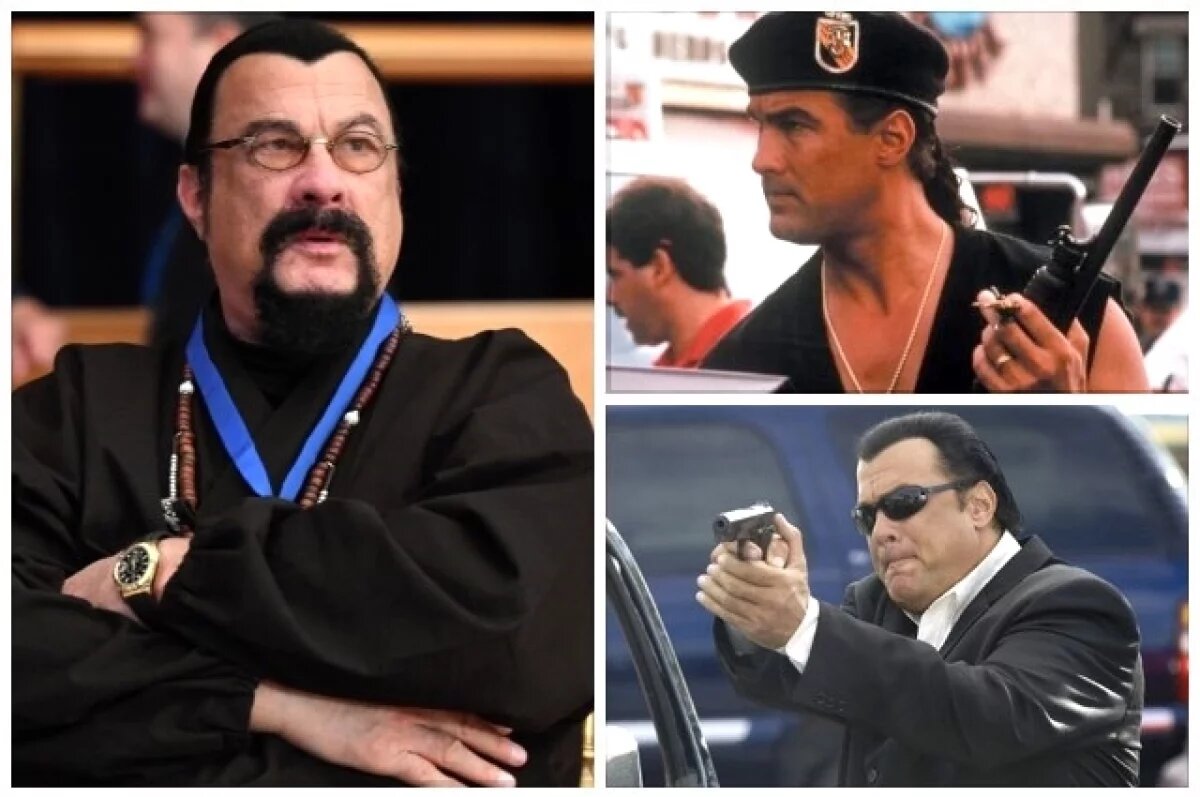    Стивен Сигал — американский актер с русскими корнями, который прославился в боевиках 80-х и 90-х, а на закате карьеры получил российское гражданство.