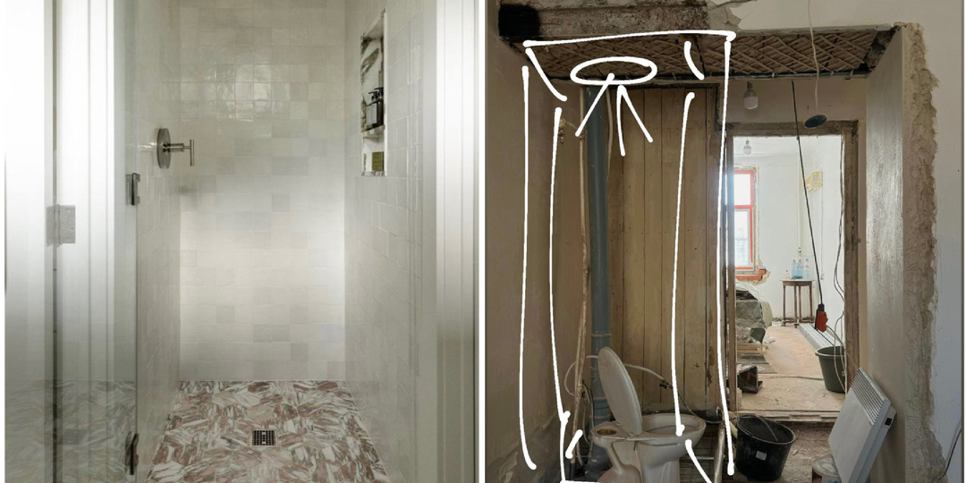 Делаю ремонт в старом фонде. Душ в шкафу