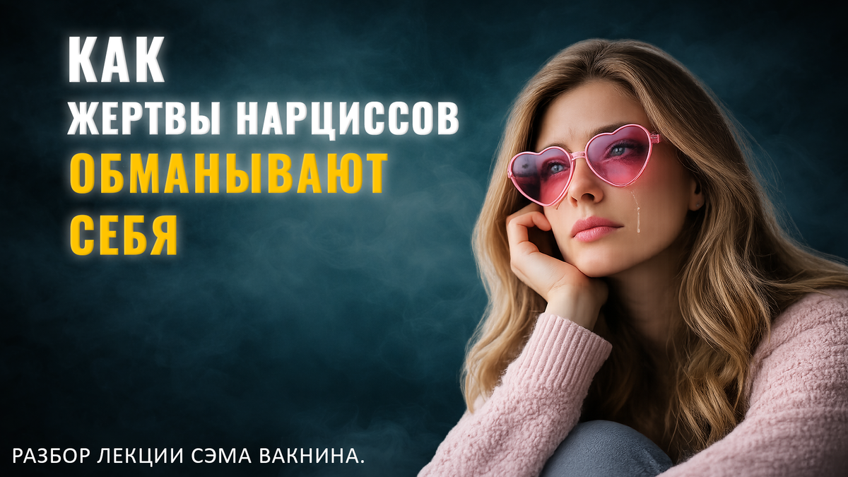КАК ЖЕРТВЫ НАРЦИССОВ ОБМАНЫВАЮТ СЕБЯ.