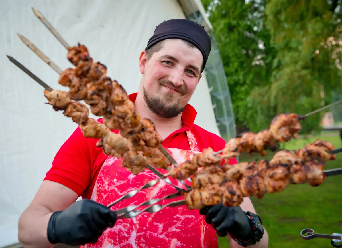 Барбекю кейтеринг с выездом на мероприятие - m-catering.ru