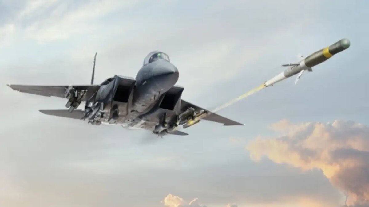    Запуск ракеты с истребителя (художественное изображение). © BAE Systems