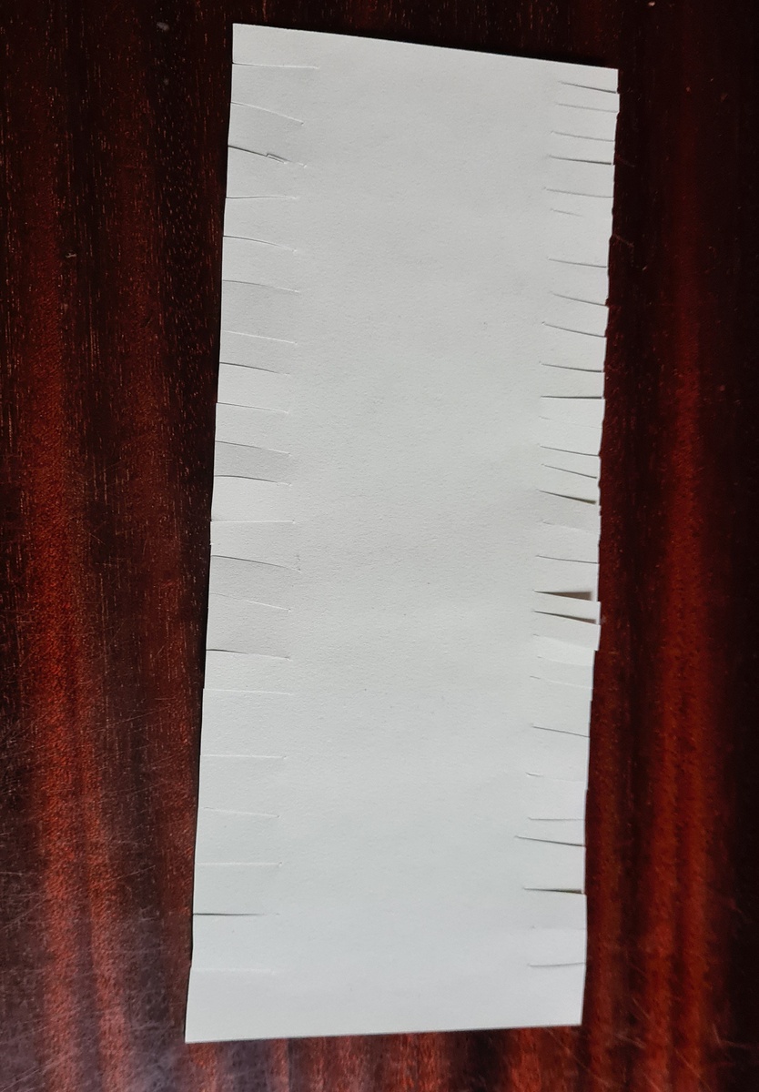 Примерный вид заготовки после второго шага