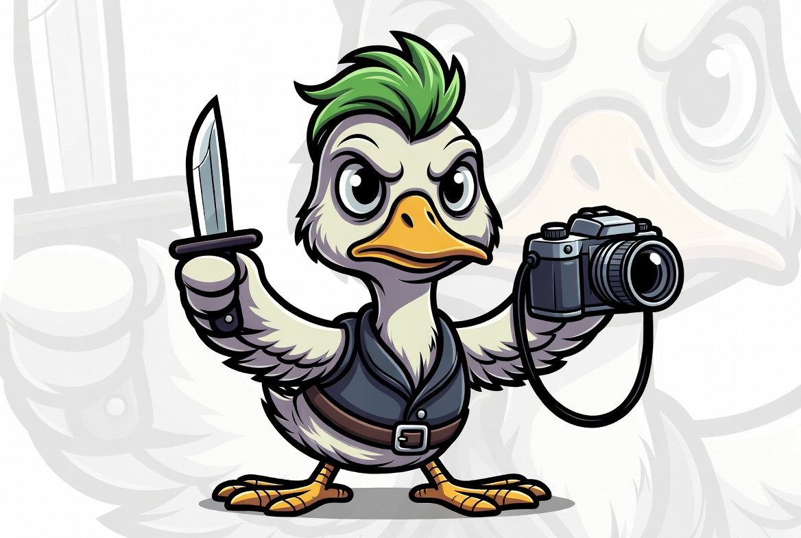 Нейрослоповидение гусиной ситуации