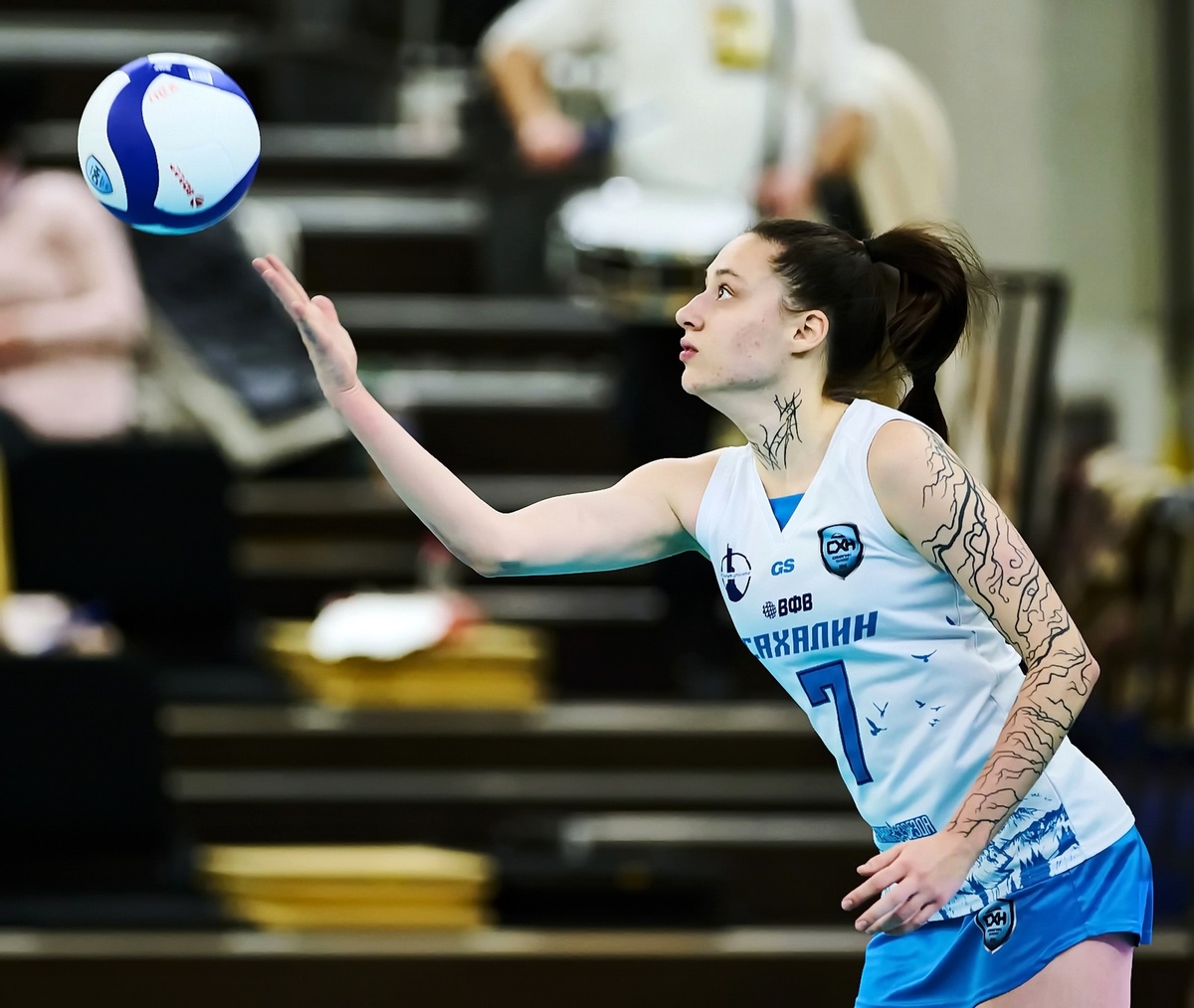 Доигровщица Евгения Важнова.