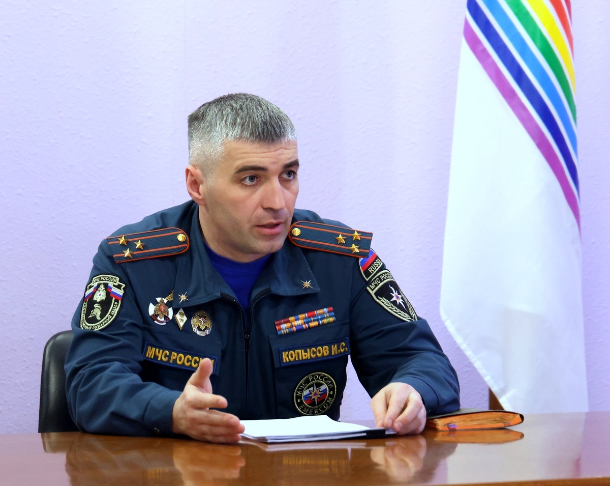 Иван Копысов, начальник ГУ #МЧСЕАО