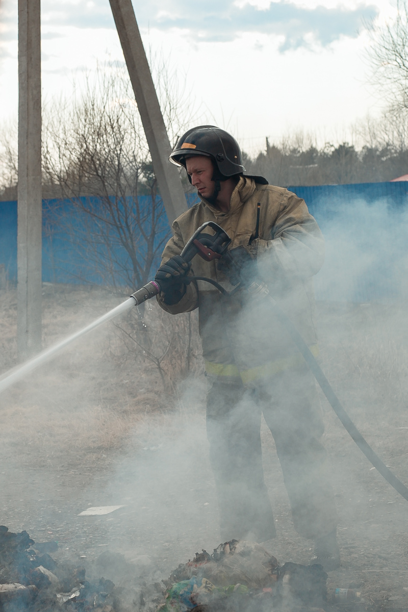 Тушение палов в ЕАО