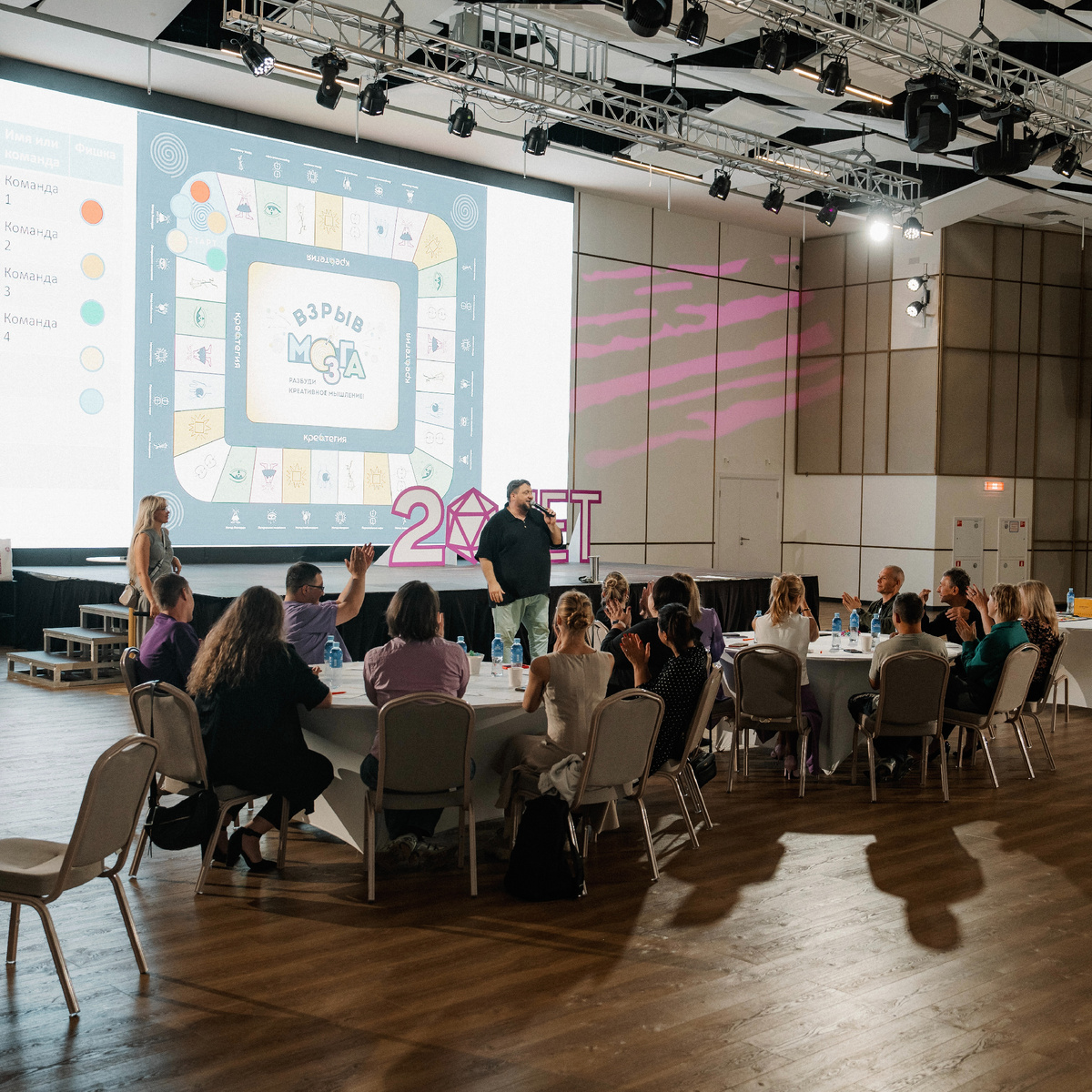 Корпоративное мероприятие 2024 - 20 лет компании, Мелленниум Групп