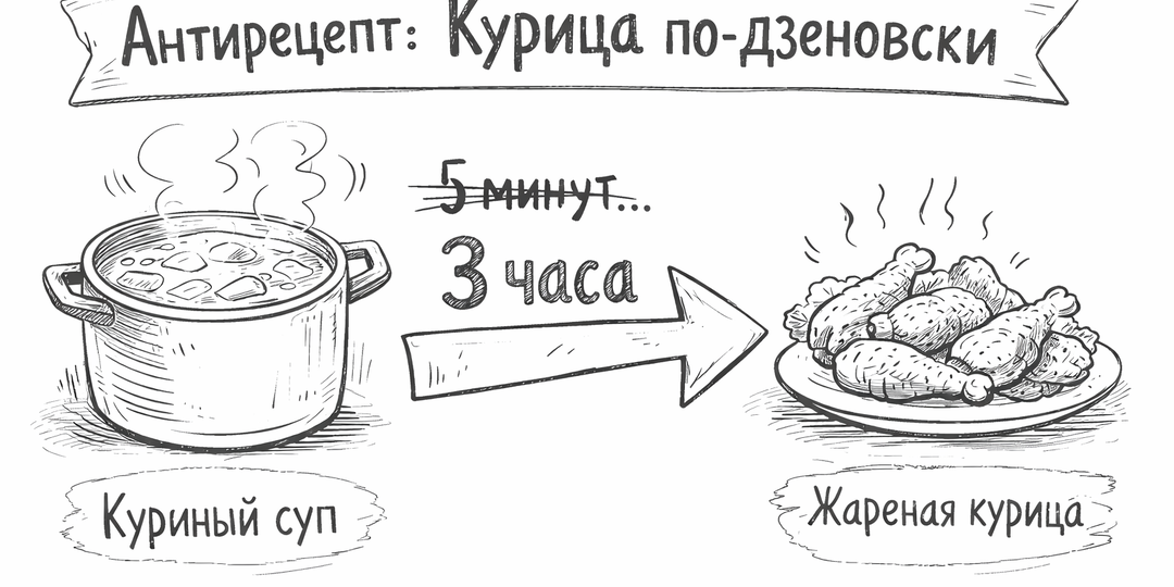 Мама в Дзене или мой фирменный антирецепт