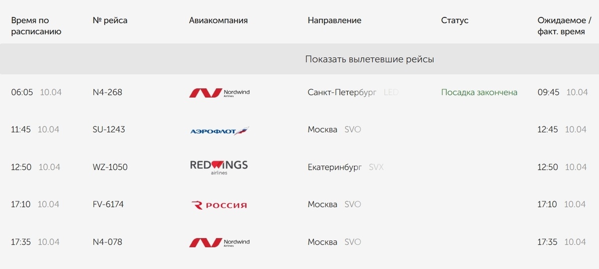    Из-за плана «Ковер» в аэропорту Оренбурга перенесли рейсы в Санкт-Петербург и Москву