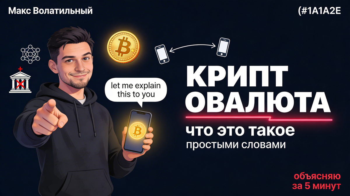 Криптовалюта простыми словами