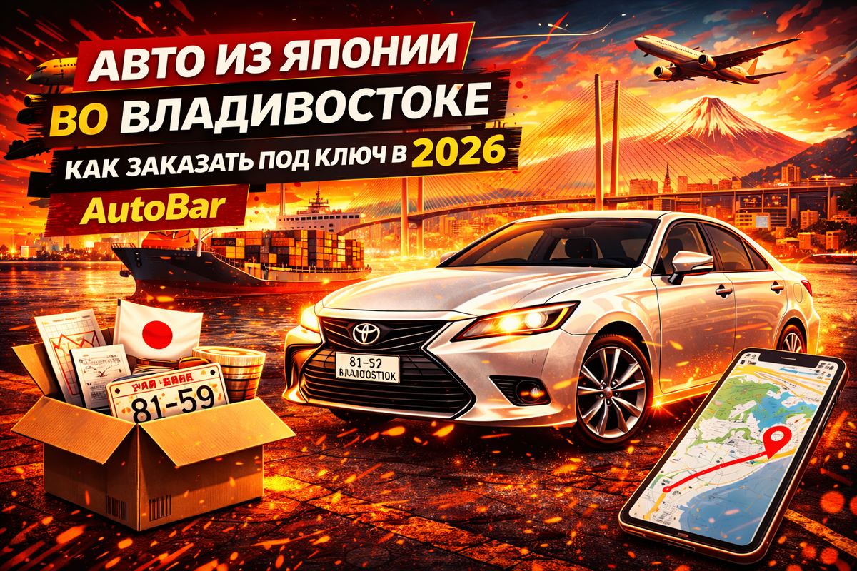 Авто из Японии во Владивостоке: как заказать без нервов и переплат в 2026