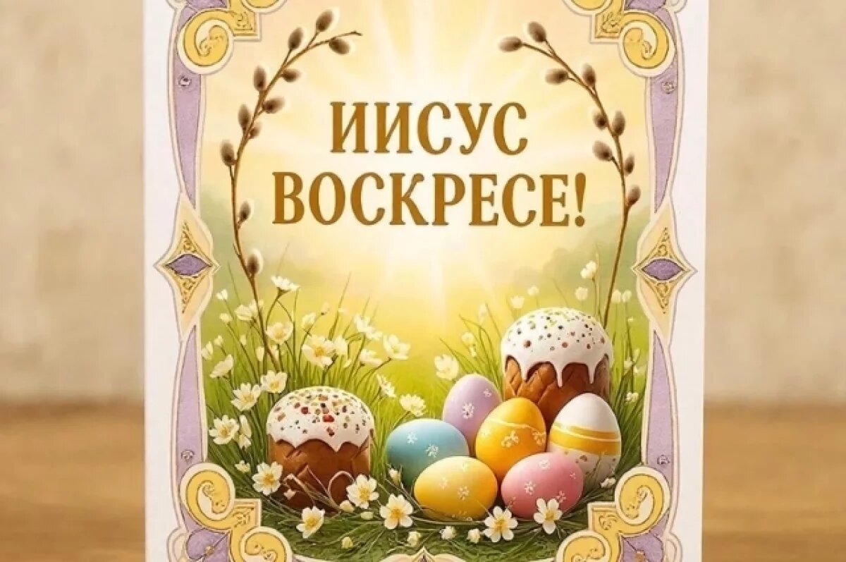    Пасха 2026.