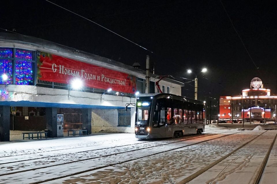   Трамвай "Гранит" барнаульской сборки. Источник: Максим Раевский/transphoto.org