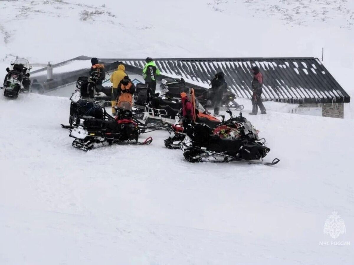   Спасательная операция по вызволению тургруппы в Камчатском крае | © Фото : ГУ МЧС России по Камчатскому краю/MAX