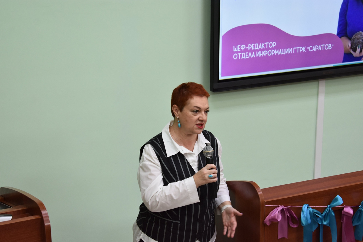 Анна Головчинская, шеф-редактор отдела информации ГТРК "Саратов"