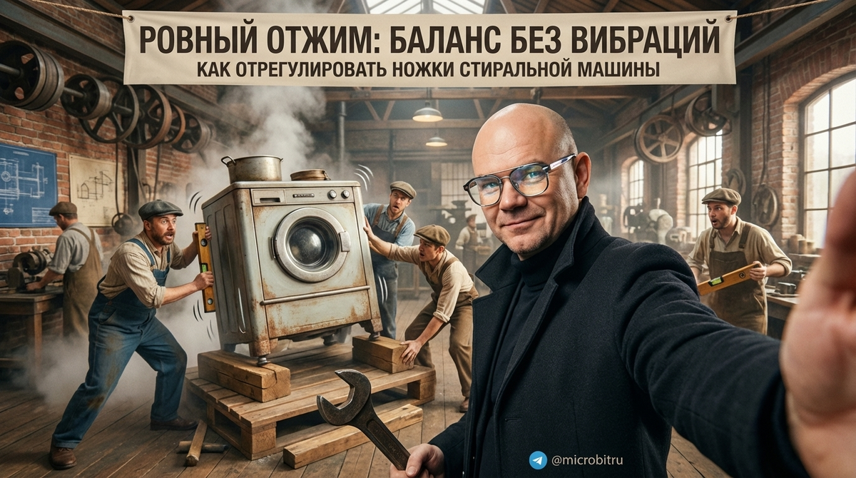    Выравнивание ножек стиральной машины поможет избежать ее тряски при отжиме. as7