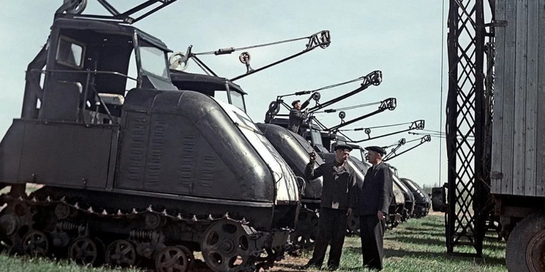 Электрический трактор "ЭТ-5"