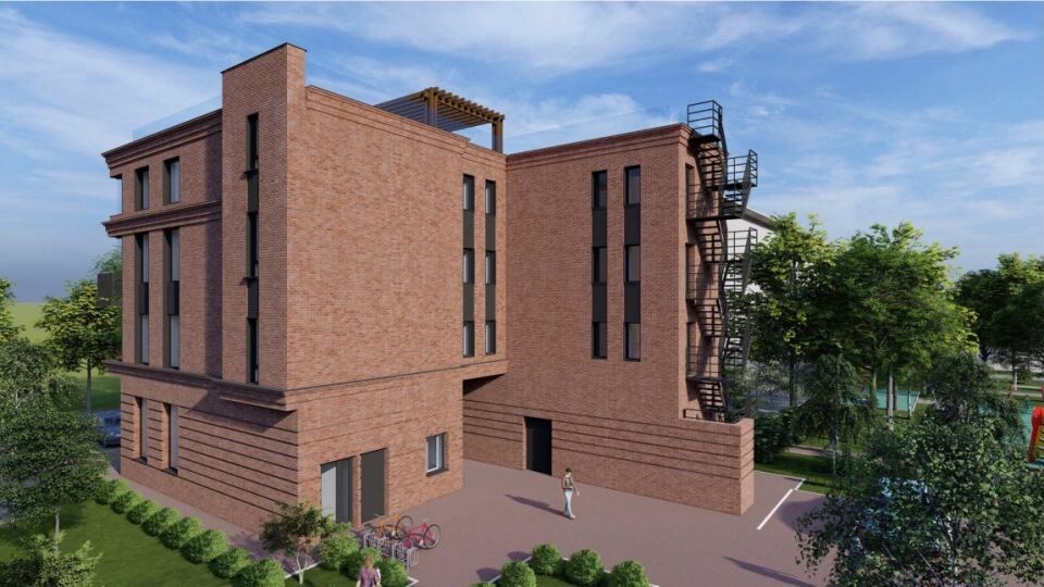    Проект на ул. Никитина, 61а. Источник: "Тектоника"