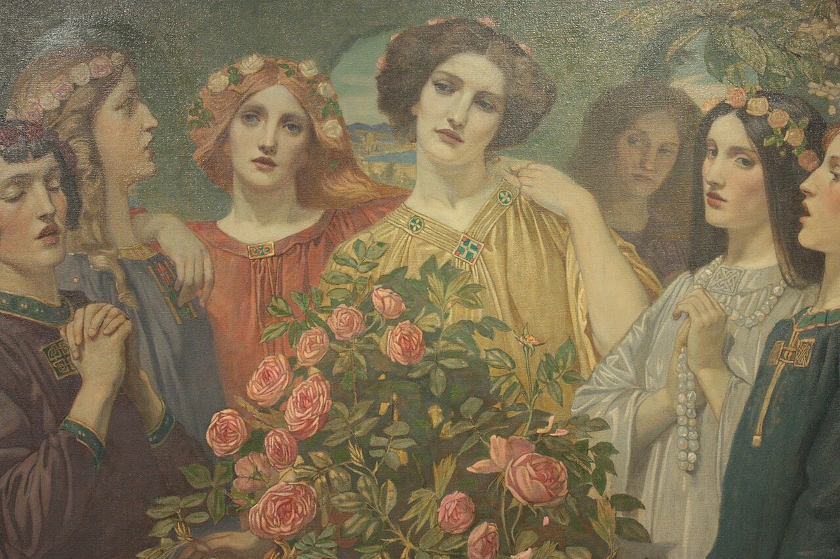 Джон Дункан. Гимн Розе. 1907