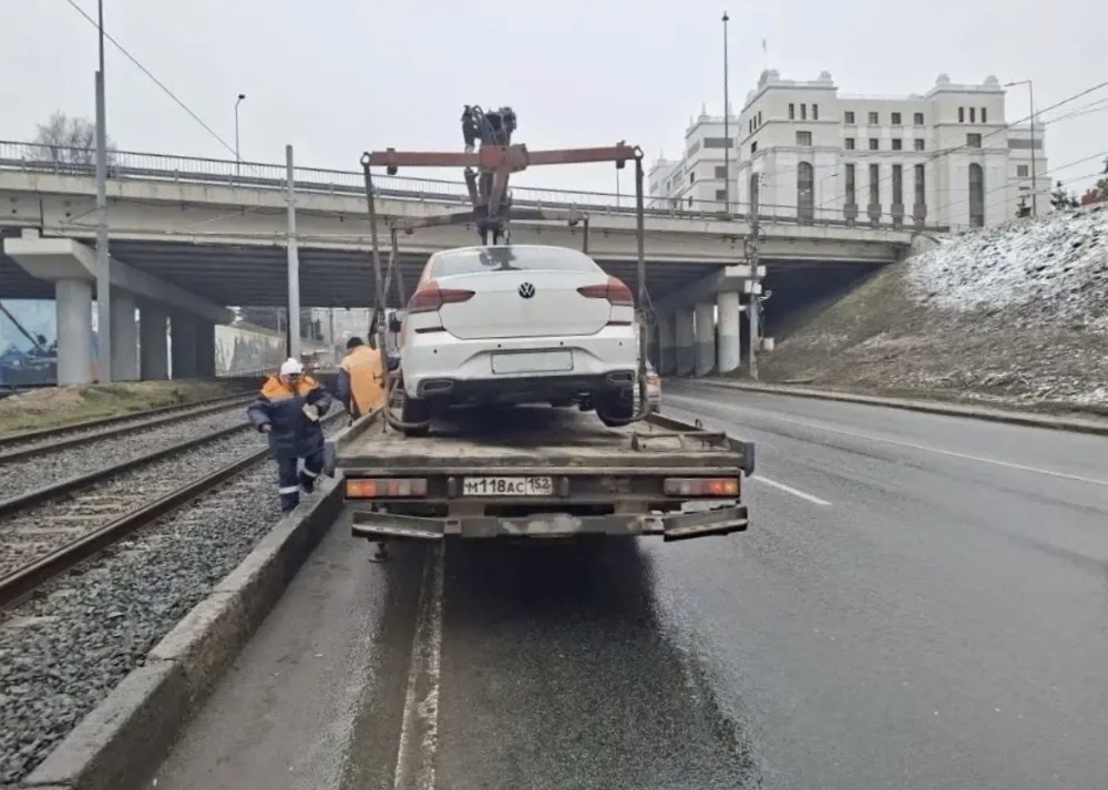    Движение трамваев по Окскому съезду восстановлено в Нижнем Новгороде