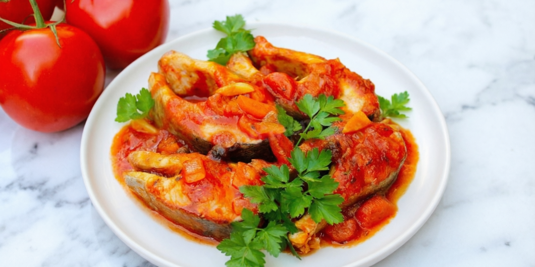 Рыба под томатами: лёгкий ПП-ужин, который полюбит вся семья
