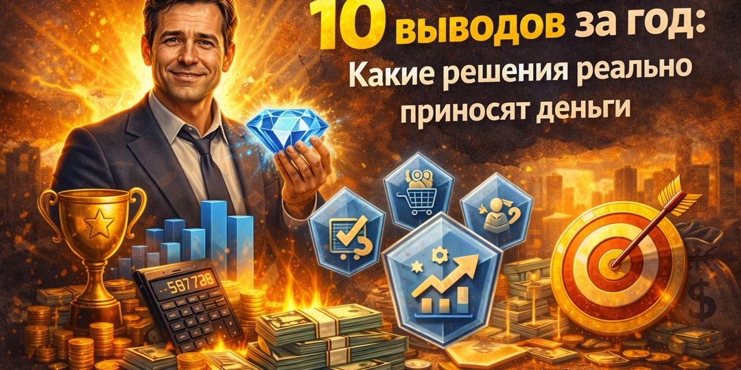 💎 «10 выводов за год: какие решения реально приносят деньги»