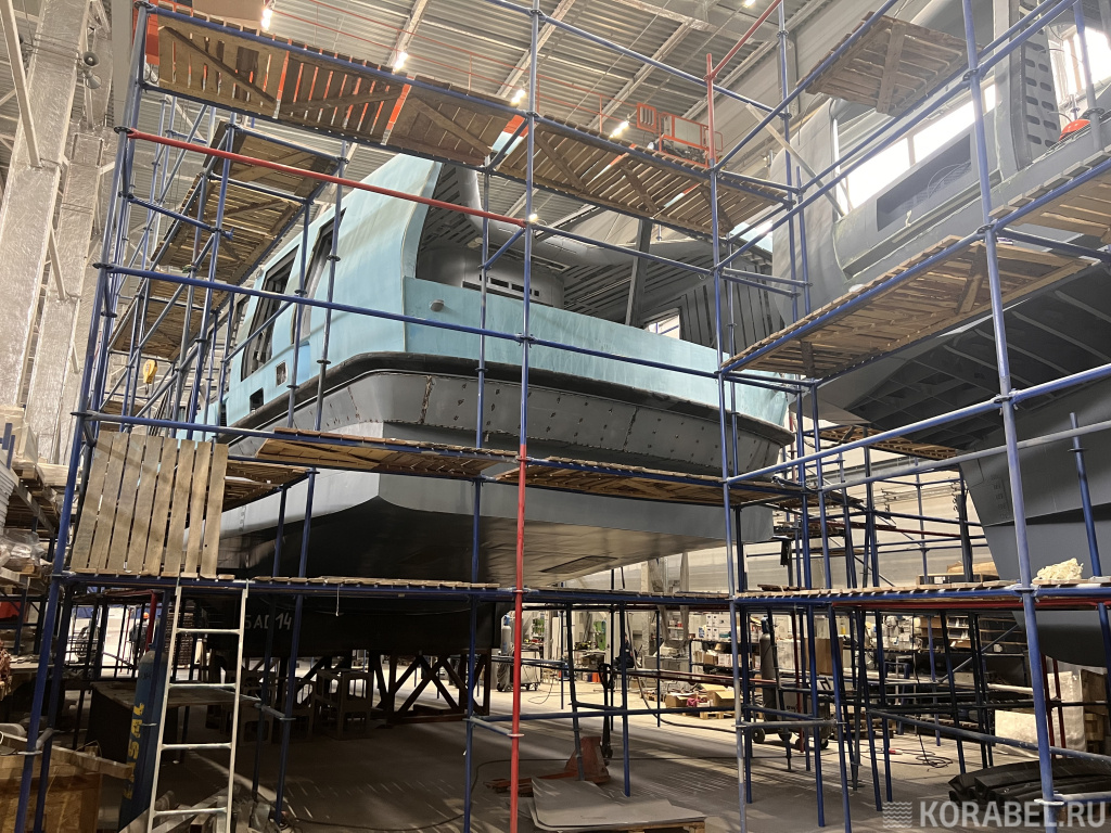 Электросудно на верфи Эмпериум / Фото: Корабел.Ру  📷
