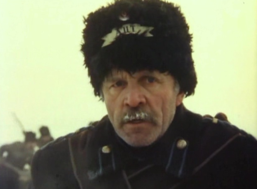 Кадр из фильма. Михаил Ульянов в роли Степана Филимонова