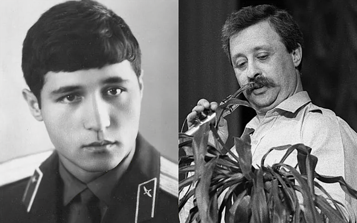 на фото Леонид Якубович в молодости 