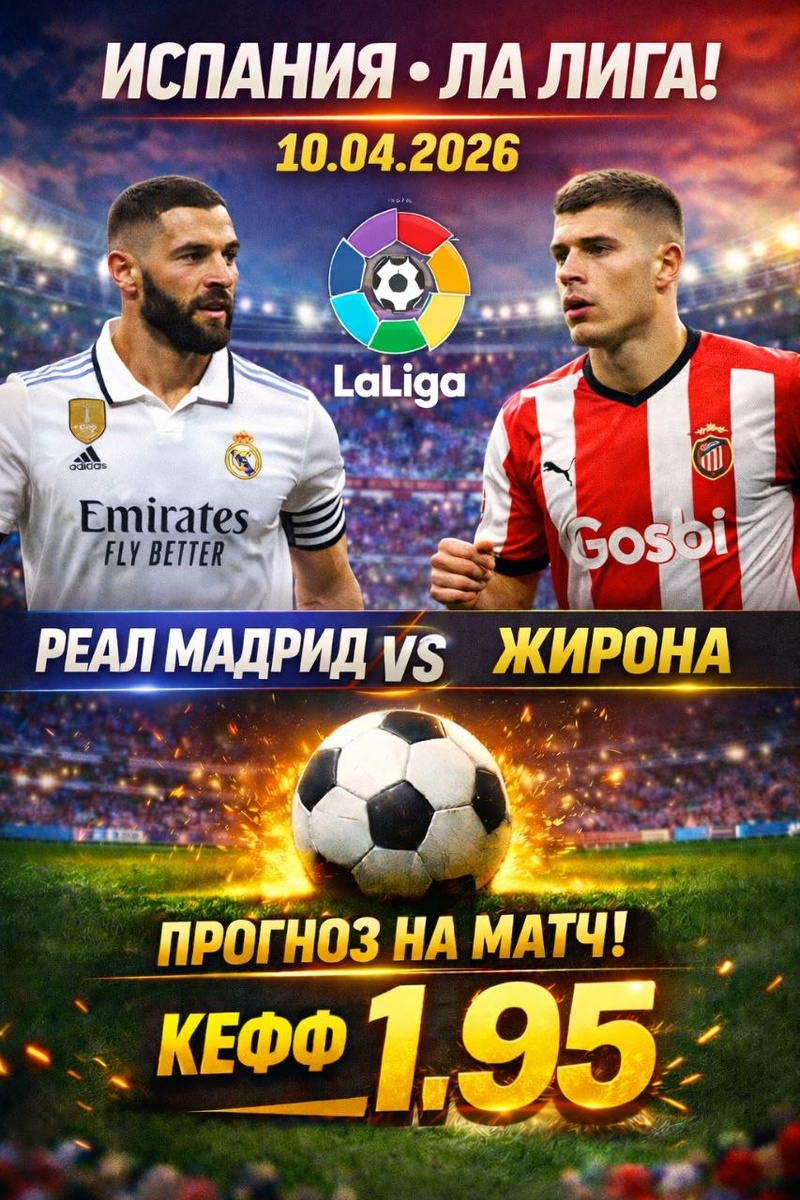 Реал Мадрид — Жирона прогноз и ставки на футбол.