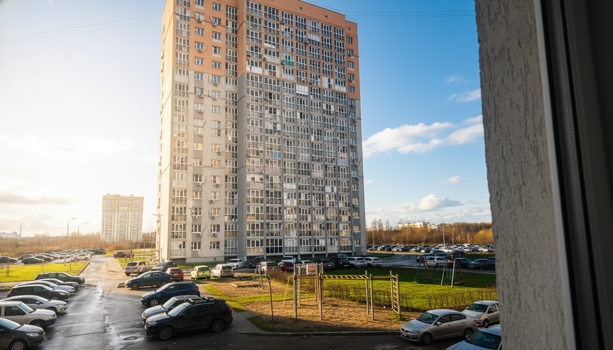 Такой дом я увидела из окна