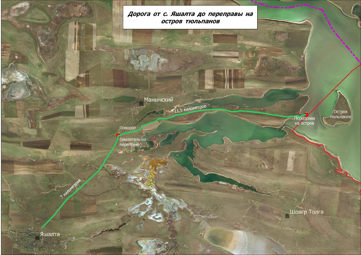 Дорога на остров Тюльпанов