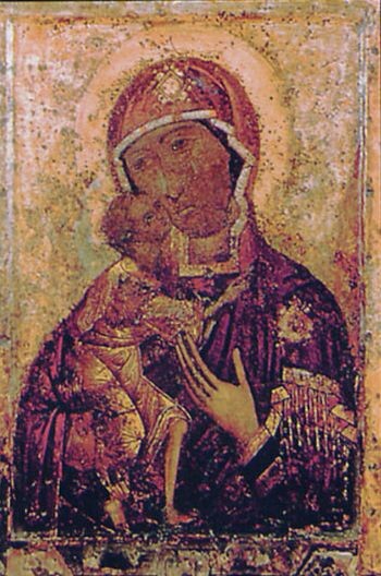 Феодоровская икона без оклада  https://ru.wikipedia.org/