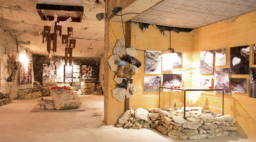 Аджимушкайские каменоломни Фото Минкурортов Крыма