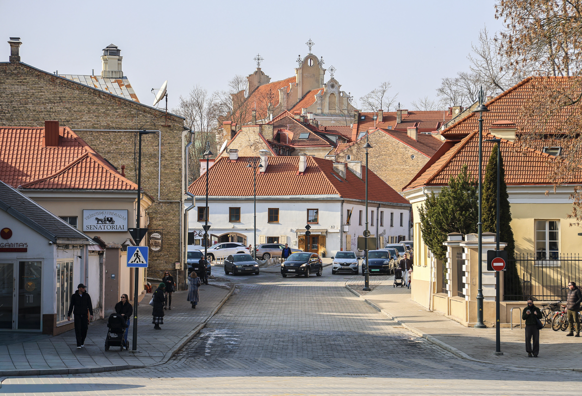 Литва, Вильнюс. Старый жилой фонд неплохо смотрится лишь на туристических фото