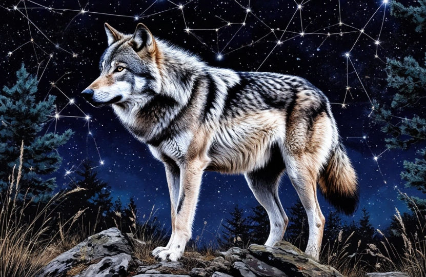 2026 год - символ года Притаившейся Лют (Волк)